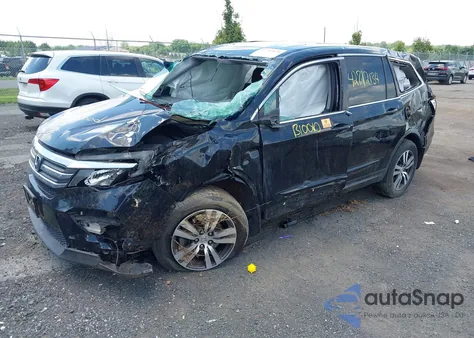 2016 Honda Pilot Ex-L z USA, uszkodzony, nr VIN 5FNYF5H81GB014929